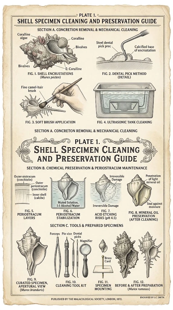 How to Clean and Preserve Natural Specimen Shells Without Damage